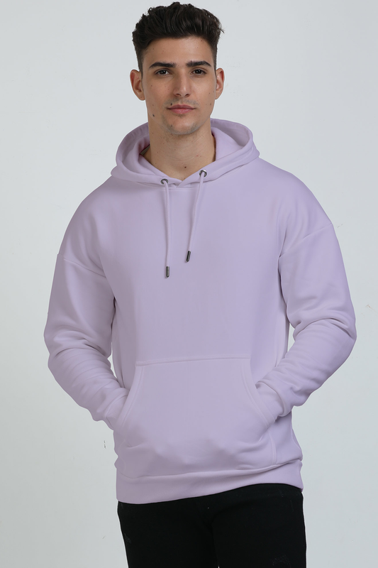 Unisex Oversized Hooded Sweatshirt Lavender