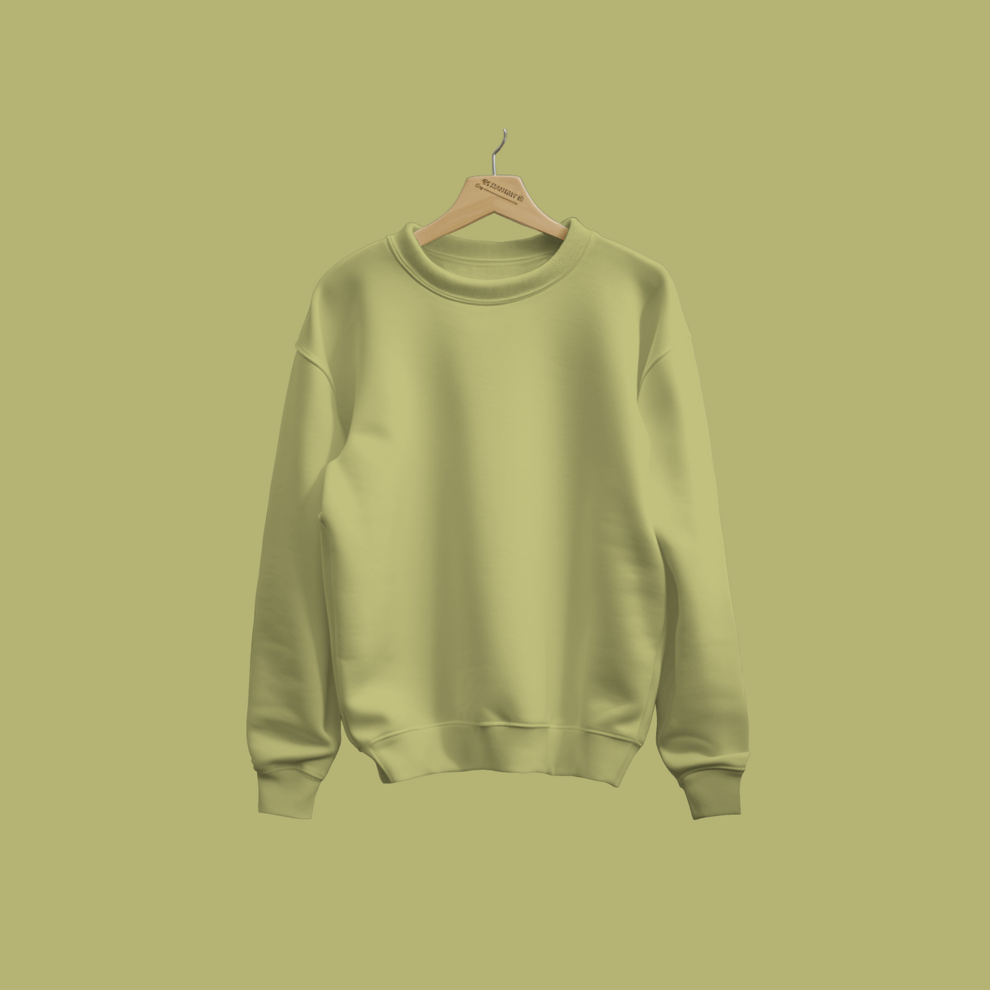 Unisex Olive Green Sweatshirt