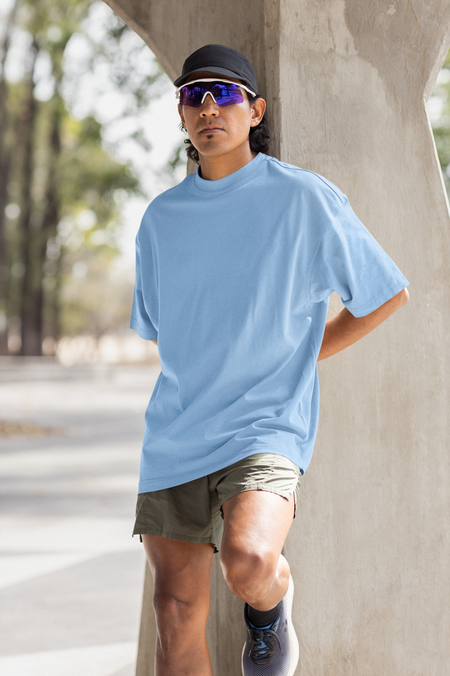 Oversized Classic Baby Blue T-Shirt