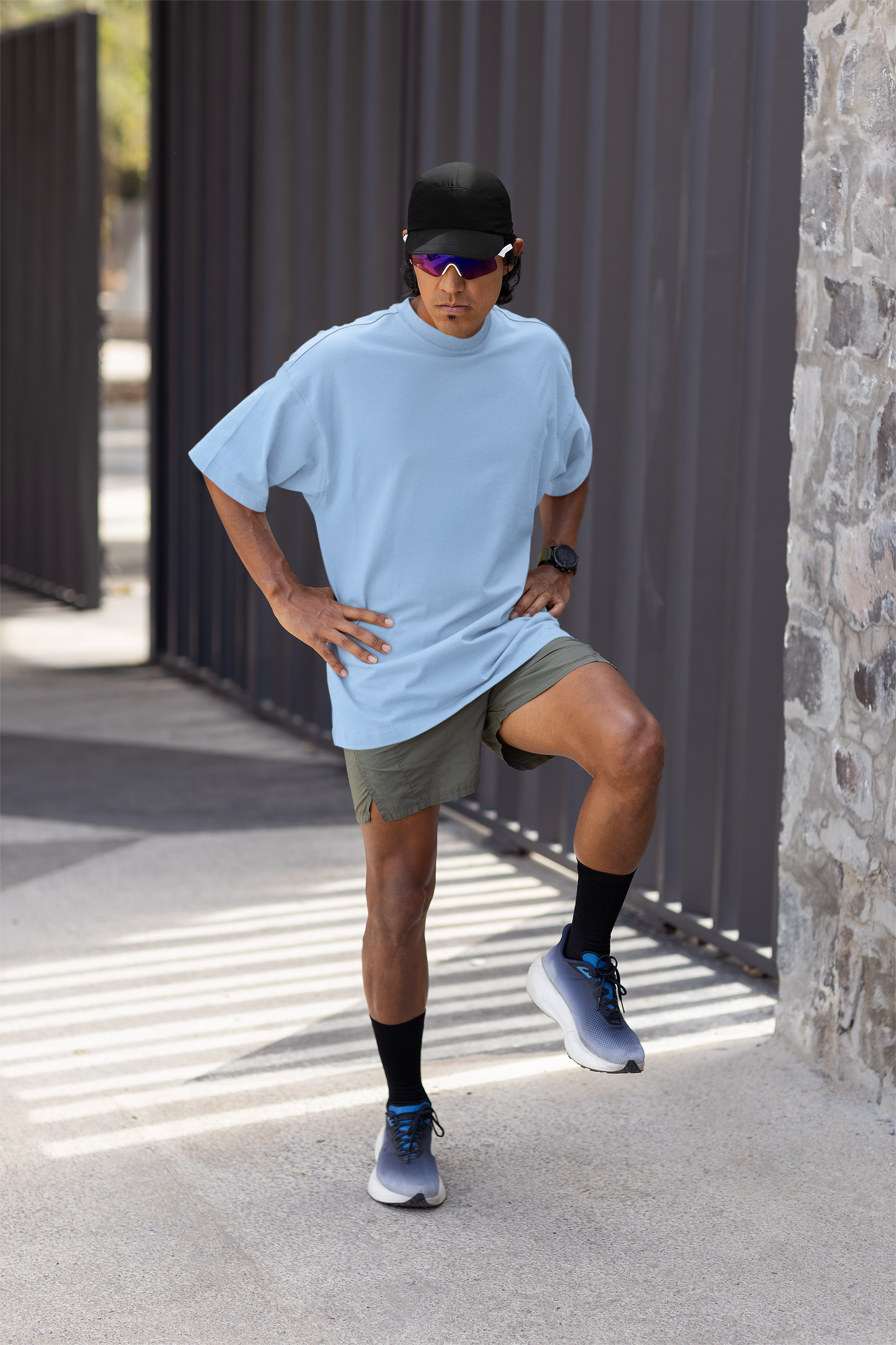 Oversized Classic Baby Blue T-Shirt