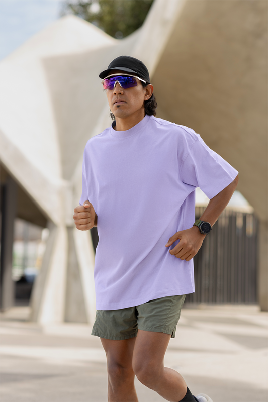 Oversized Classic Lavender T-Shirt