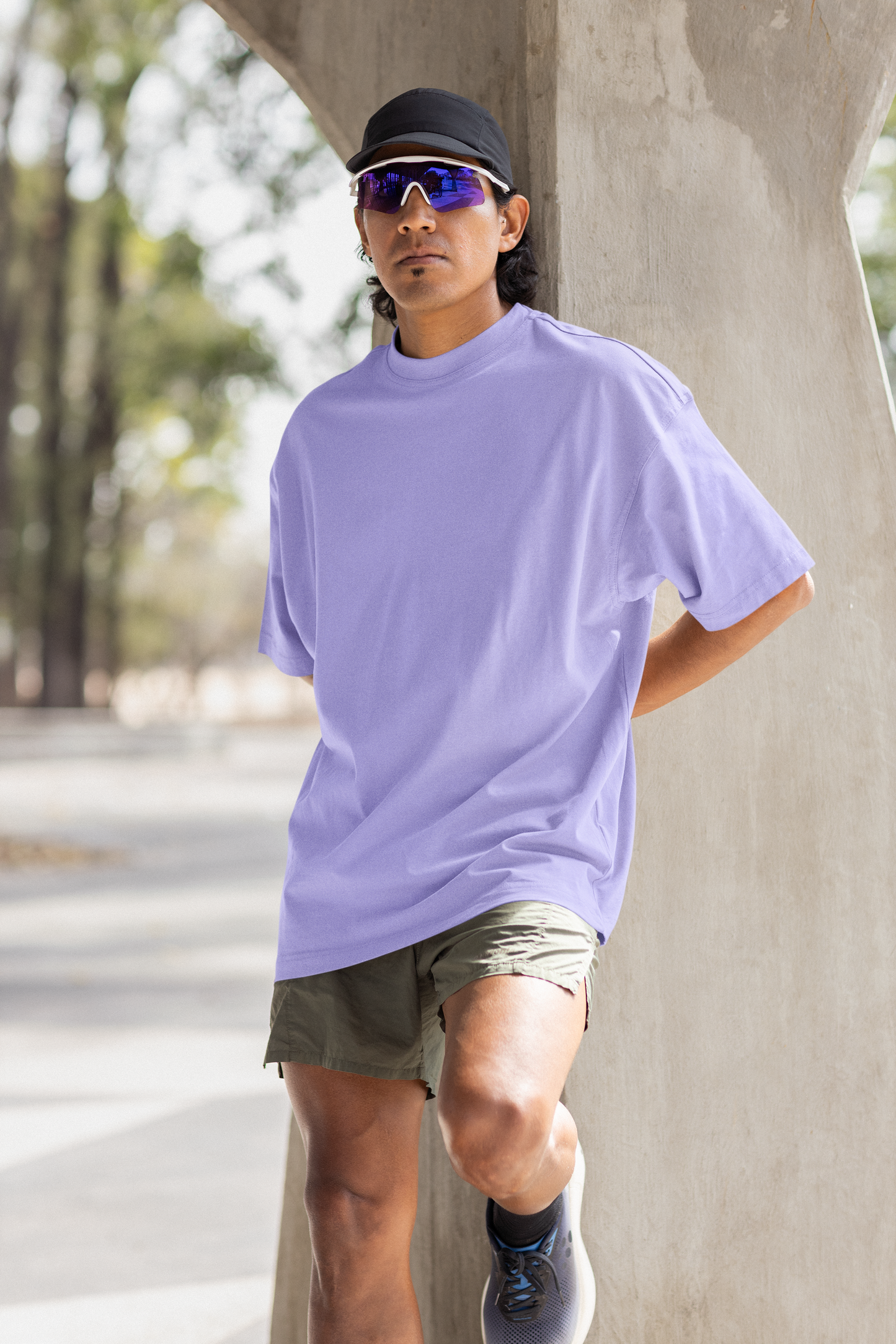 Oversized Classic Lavender T-Shirt