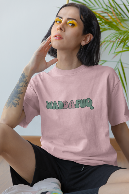 UNISEX COOL TSHIRT WADDAFUQ