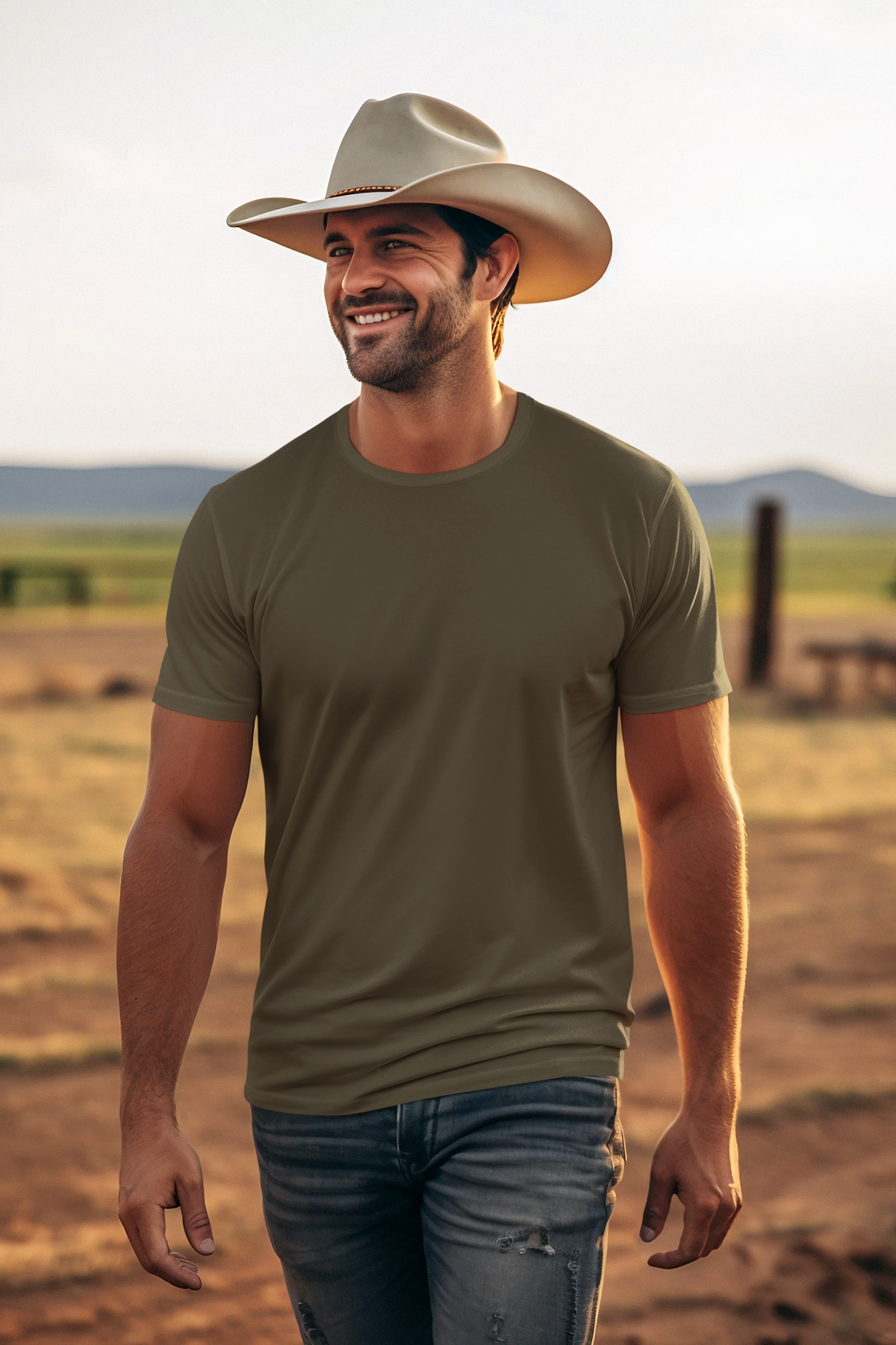 Olive Green T-Shirt