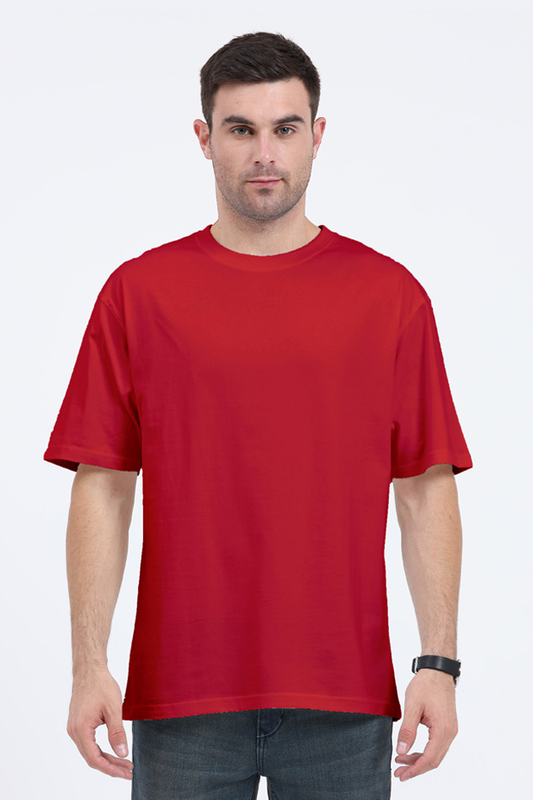 Unisex Oversized Classic Red T-Shirt