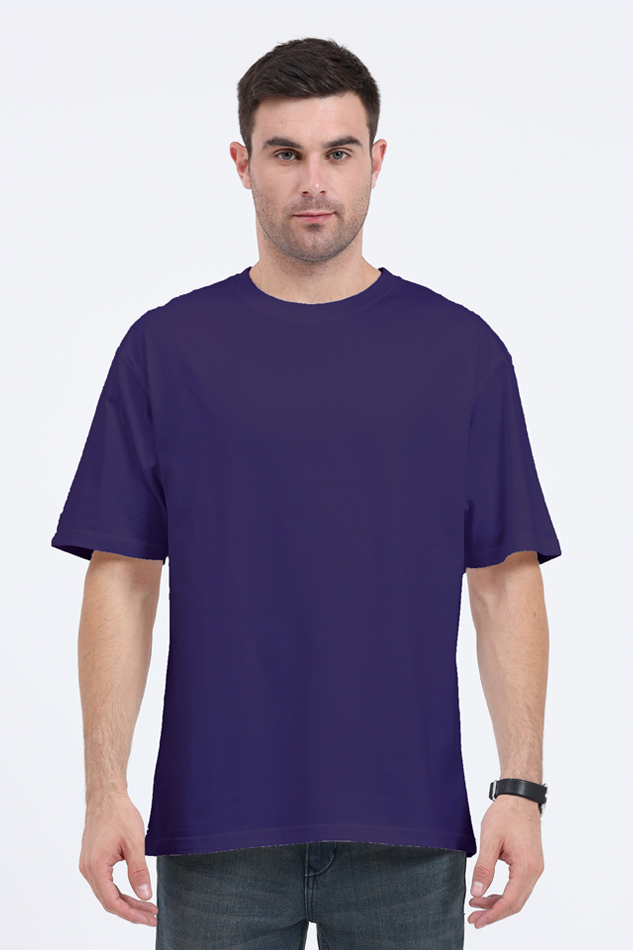 Unisex Oversized Classic Purple T-Shirt