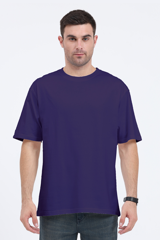 Unisex Oversized Classic Purple T-Shirt